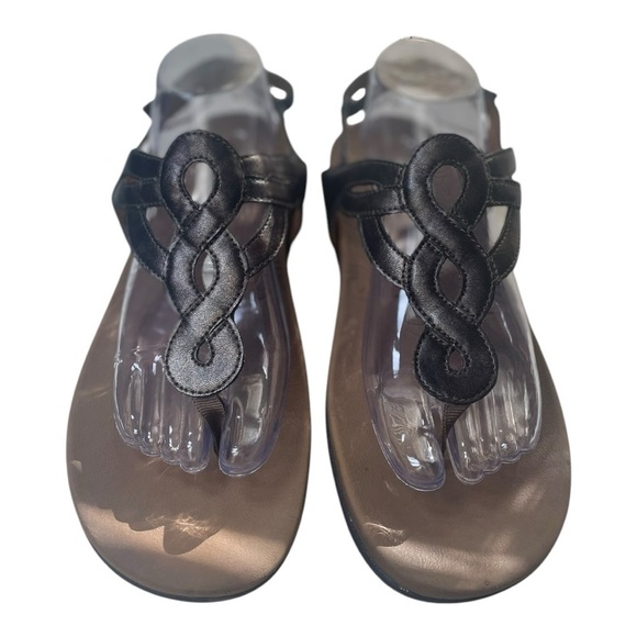 Cobb Hill By New Balance Women’s Ramona Bronze Adjustable Ankle Strap Sandals - Picture 2 of 11